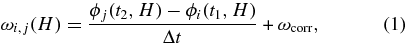 Equation (1)
