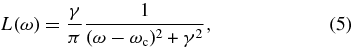 Equation (5)