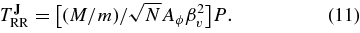 Equation (11)