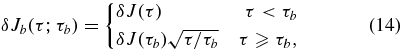 Equation (14)