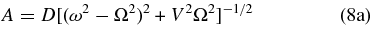 Equation (8a)
