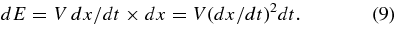 Equation (9)