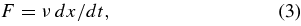 Equation (3)