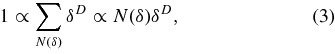 Equation (3)