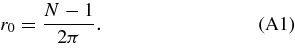 Equation (A1)