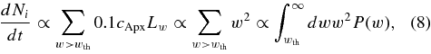 Equation (8)