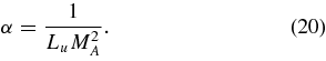 Equation (20)