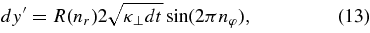 Equation (13)