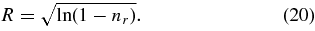 Equation (20)