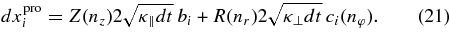 Equation (21)