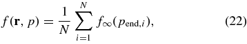Equation (22)