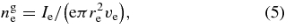 Equation (5)