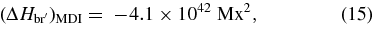 Equation (15)