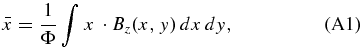 Equation (A1)