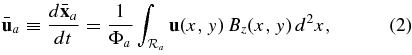 Equation (2)