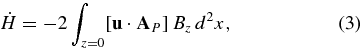 Equation (3)