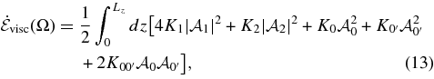 Equation (13)
