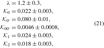 Equation (21)