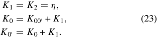 Equation (23)