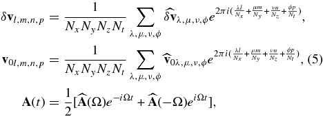 Equation (5)