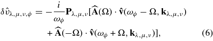 Equation (6)