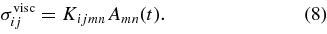 Equation (8)