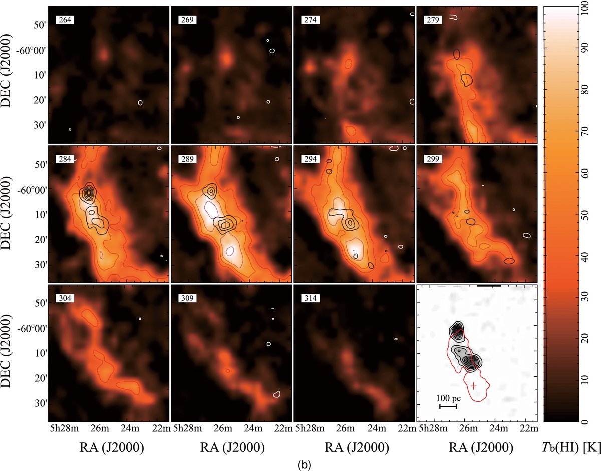 MOLECULAR AND ATOMIC GAS IN THE LARGE MAGELLANIC CLOUD. II. THREE ...