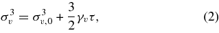 Equation (2)