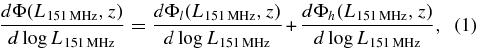 Equation (1)