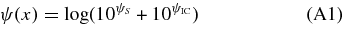 Equation (A1)