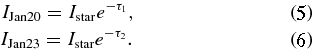 Equation (5)