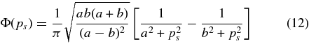 Equation (12)
