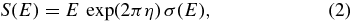 Equation (2)