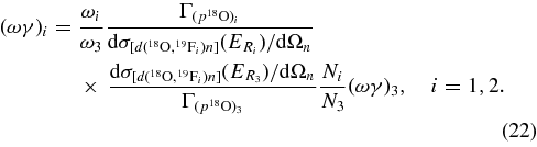 Equation (22)