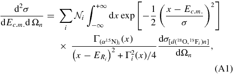 Equation (A1)