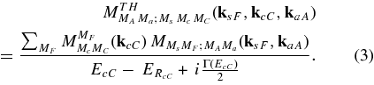 Equation (3)
