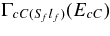${\Gamma _{cC({S_f}{l_f})}}({E_{cC}})$