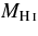 $M_{\rm H\,\mathsc {i}}$