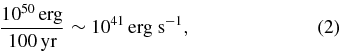 Equation (2)