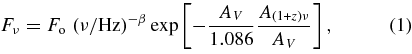 Equation (1)