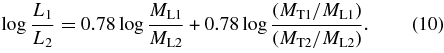 Equation (10)