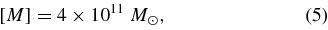Equation (5)