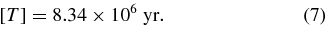 Equation (7)