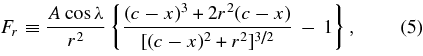 Equation (5)