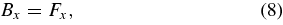 Equation (8)