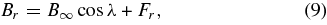 Equation (9)