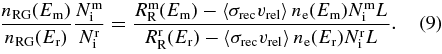Equation (9)