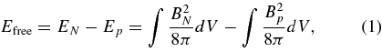 Equation (1)