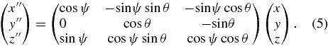 Equation (5)