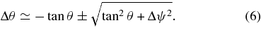 Equation (6)